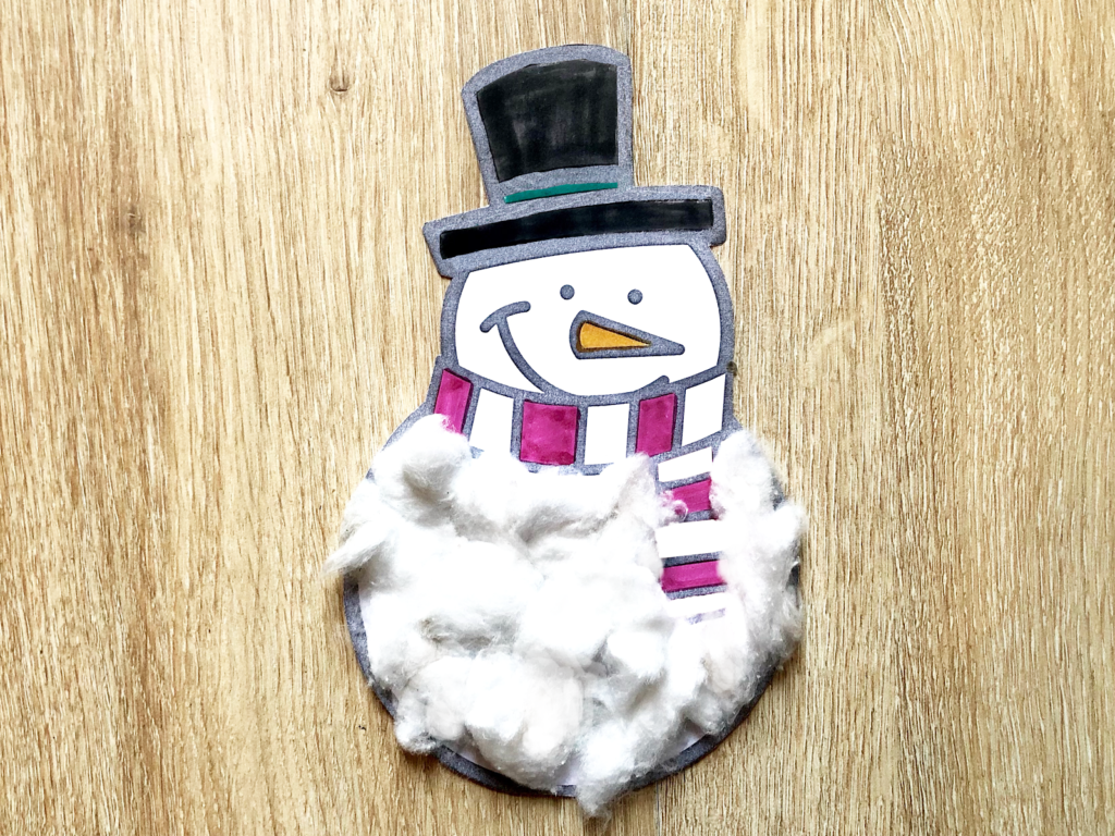 Diy Bonhomme de neige