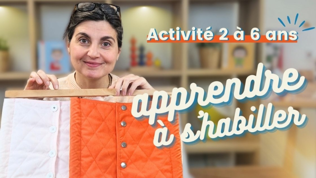 Comment apprendre à votre enfant à s’habiller seul grâce aux cadres d’habillage Montessori ?