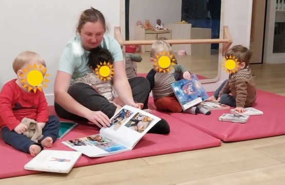 Cahier en crèche