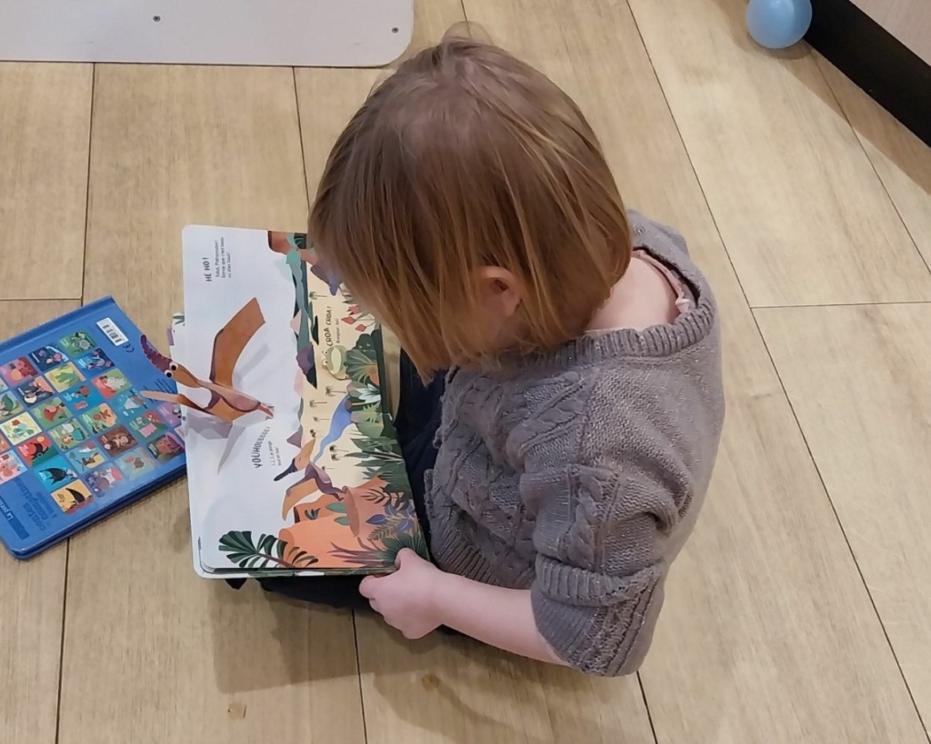 Lecture en crèche