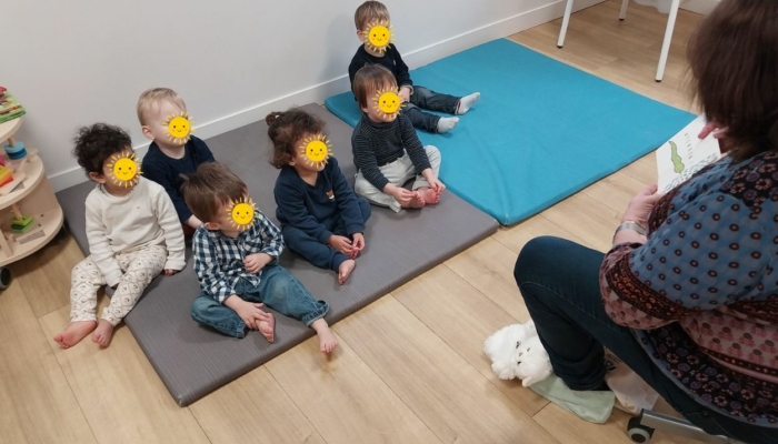 Lecture en crèche