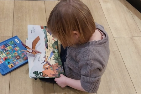 Lecture en crèche